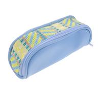 KICHOUSE Trousse à Crayons Zippée Multi Usage Toile Sac de Rangement Pratique pour École Grand Volume et Lavable Accessoire pour Étudiants et Scolaires