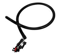 KICHOUSE Tube d'Extension pour Pompe de Kayak en Plastique, Tuyau de Pompe à Air Clips Multi-Connecteurs, Accessoire pour Gonflage de Bateau Pneumatique et Activités Outdoor