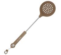 KICHOUSE Ustensiles Cuisine Résistantes à Chaleur Ensemble de 4 en Silicone et Acier Inoxydable, Spatule et Cuillère Résistantes la Chaleur Poignée Confortable, pour Restaurant ou
