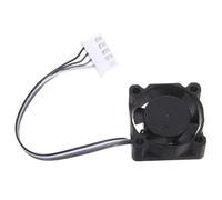 KICHOUSE Ventilateur de Refroidissement pour Tête d'impression 2510 Double Roulement à Billes Ventilateur Léger Haute Performance pour Imprimante 3D Contrôle Thermique Extrudeuse