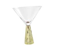 KICHOUSE Verre à cocktail doré mini tasse coupé verres à cocktails joli bleu vin en buvant nervuré bien grand tasses en verre verrerie esthétique verres fantaisie à boire Un verre