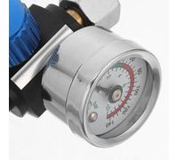 Kichvoe 1 Ensemble régulateur de pulvérisation : régulateur de Pression d'air précis avec manomètre - vanne de réglage de pulvérisateur de Peinture pour compresseur d'air, Outil