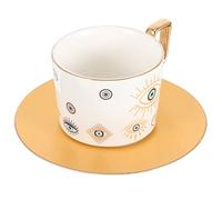 Kichvoe 1 Jeu Coupe De L'œil du Diable Tasse à Café Oeil Turc Tasses à Café Turques Tasse à Café Mauvais Œil Gobelet Force De Style Européen Céramique Le Thé De L'après-midi Oeil du Diable