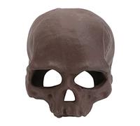 Kichvoe 1 Pièce Pot Poterie pour Aquarium Décor de Crâne avec Trou pour Poisson et Crevette Ornement de Cachette pour Aquarium et Décoration de Paysage Aquatique