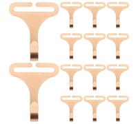 Kichvoe 100 Clips de Fixation pour Housses de siège Auto - Crochets de Protection pour siège Auto - Clips de Fixation métalliques - Attaches élastiques pour Coussin de conducteur - Tapis de