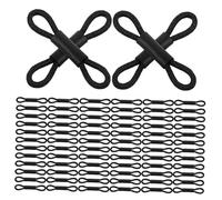 Kichvoe 100 Pièces Corrections de Jambes Écartées pour Poussins Cailles Canards et Pigeons Accessoires Indispensables pour des Oiseaux