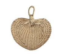 Kichvoe 12 Pièces Éventails Décoratifs en Raphia, Beige, pour Mariage