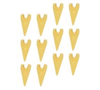 Kichvoe 12pcs Clips Marque-pages en Acier Inoxydable, Design Créatif et Vintage, Petit et Portable, pour Étudiants et Bureau