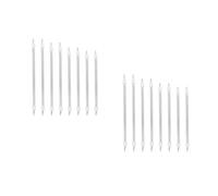 Kichvoe 16 Pièces Tube de Quartz pour Radiateur D'appoint, 10, 2 11, 3 12,