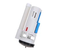 Kichvoe 1ensemble Kit de Réparation Valve Double Chasse pour Réservoir Toilette Vanne Remplissage Silencieuse Joint Étanche Compatible Water Ridge Réservoir Intégré Salle de Bain