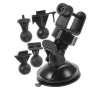 Kichvoe 1ensemble Support Ventouse pour Caméra Dashcam Voiture avec Rotation et Adaptateurs Remplaçables Fixation et Facile à Installer pour Pare-Brise et Tableau de Bord
