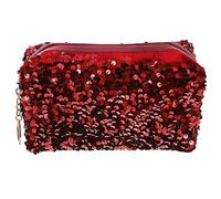 Kichvoe 1pièce De Maquillage à Paillettes Portatif Capacité pour Cosmétiques Et Produits De Soins Trousse De Toilette Élégante