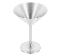Kichvoe 1pièce Gobelet à Cocktail Acier Inoxydable Verre à Martini Argenté Pour Bar Mariage Fête Et Événements