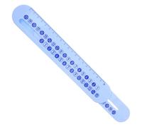 Kichvoe 1pièces Règle Numérique à Glissière Pour Garçon Fille Outil Éducatif Addition Soustraction Parfait Pour Apprentissage Des Mathématiques Maternelle Et Au Primaire Bleu