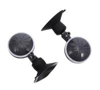 Kichvoe 2 Pièces Disque à Bulles Nano pour Diffuseur D’air Réglable | Corps Plat en Plastique, Fixation par Ventouse, Installation Simple, Format Compact pour Bac et Alevins