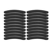 Kichvoe 20 Pièces Coussinets Amorti Noirs en Mousse Auto-adhésifs en Eva et Performance Stable pour Bottes de Ski et Snowboard pour Sports d'hiver