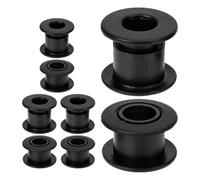 Kichvoe 4 Paires de Roulements de Machine à Football en Plastique Robuste, Bagues de Foot 12 Mm, Accessoires pour Tiges de Table de Foot 1,2 M, Fourniture Polyvalente pour Jeux D’Arcade