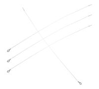 Kichvoe 4 Pièces Kit de Réparation Fil Chauffant Rond 337 X 1 Mm pour Scelleuse Thermique, Élément Chauffant en Alliage Nichrome, Pièces de Machine à Sceller pour Emballage sous Vide,
