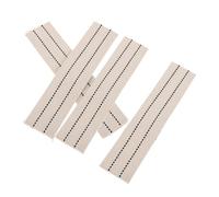 Kichvoe 4 Pièces Mèche en Coton pour Lampe à Huile à Combustion Propre, Performance Solide, pour Lampes à Huile et Bougies Chauffe-Plat en Extérieur sans Électricité