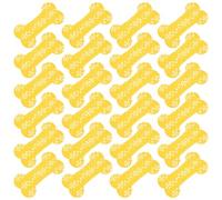 Kichvoe 45 Pièces Papier Cérémoniel Jaune pour Animaux de Compagnie, Fournitures de Sacrifice Funéraire Portables pour Culte des Ancêtres, Usage Extérieur et Domestique