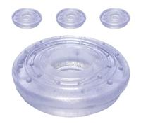 Kichvoe 4pièces Patins Antidérapants pour Barre de Traction Coussin Caoutchouc Fixe pour Porte Intérieure Protection Stable pour Cadre de Porte Accessoire Essentiel pour Exercice Sécurisé