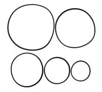 Kichvoe 5 Pièces Anneaux de Nourrissage pour Poisson Cercles Flottants pour Plantes Aquarium Ronds Isolation Réservoir Anneaux Flottaison Plante Surface Accessoires Aquarium Durable