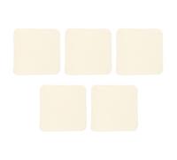 Kichvoe 5 Pièces Serviette de Salive pour Bébé, Lingettes Visage de Bébé Lavables en Fibre de Bambou Beige, pour Tout-petit et Nourrisson, Tissu Doux, Facile à Nettoyer