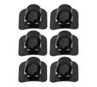 Kichvoe 6pcs Clips en C en Alliage D'aluminium pour Guides de Câbles de Vélo Serrage-câble pour Cadre de Vélo Montagne