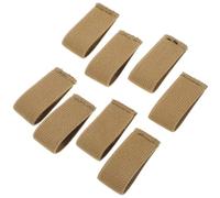 Kichvoe 8pcs Passants de Ceinture Élastiques en Nylon Légers et Faciles à Utiliser, Dispositif de Maintien pour Sangles Larges Adapté aux Paquet Tactiques et Activités Extérieures