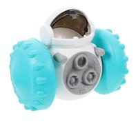 Kichvoe Alimentation Lente pour Animaux de Compagnie en Plastique Solide Bleu Lac, Distributeur de Friandises Interactif pour Chien, Puzzle D'occupation pour Stimuler et Ralentir la Prise