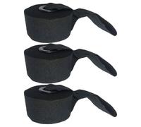 Kichvoe Ancrage de Porte Forte Résistance la Pression Élastiques de Résistance pour 3 Pièces en PVC Noir pour Entraînement Fitness à Domicile