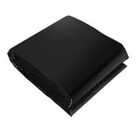 Kichvoe Bâche Étanche pour Bassin à Poissons 3 Mètres X 3 Mètres en Polyéthylène Haute Densité Membrane Anti-Infiltration Résistante pour Étang Extérieur et Élevage Aquatique