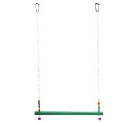Kichvoe Balançoire pour Poules et Coqs en Bois Naturel, Échelle Suspendue pour Oiseaux et Petits Animaux, Accessoire D’Exercice pour Poulailler, Perchoir Solide, Coloris Couleur Aléatoire