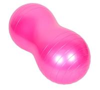 Kichvoe Ballon de Gym Cacahuète en PVC Épais 55X30 CM Rose Fuchsia, Ballon de Pilates Multifonction pour Rééducation et Entraînement Postnatal