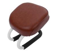 Kichvoe Banc de Contemplation à Genoux Rembourré Antidérapant, Tabouret Portable pour Prière et Yoga, Taille 2, Coussin Marron Housse Antidérapante, Siège Confortable pour Séance Pleine