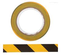 Kichvoe Bande Adhésive de Sécurité Jaune et Noire 5 Cm X 33 M pour Marquage Industriel, Ruban de Signalisation Haute Visibilité pour Sols, Murs et Équipements, Ruban Adhésif Résistant