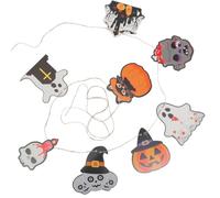 Kichvoe Bannière Décorative D'halloween en Papier pour Intérieur, Design Créatif, Facile à Transporter et Résistante Décoloration, pour Fête Masquée D'halloween