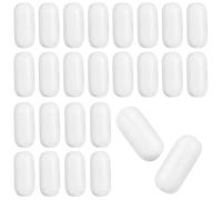 Kichvoe Barres Magnétiques de Laboratoire en Ptfe 25 Pièces Résistantes la Corrosion, Bâtonnets Mélangeurs Miniatures pour Agitateur Magnétique, pour Chimie et Biologie en Laboratoire