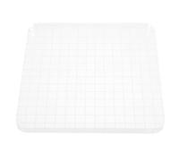 Kichvoe Bloc Tampon Acrylique Transparent pour Estampage DIY Lignes de Guidage, Accessoire Solide Garantissant des Impressions Nettes et Précises pour Projets Créatifs