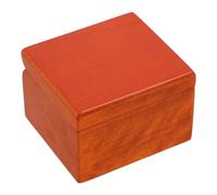 Kichvoe Boîte à Musique Mécanique en Bois Mécanisme à Remonter, Design Vintage Classique, Huit Mélodies, Décoration Élégante pour Toute Pièce Maison