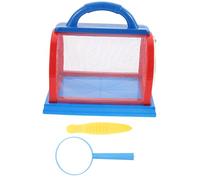 Kichvoe Boîte Dobservation Insectes Portable avec Cage Respirante et Loupe Kit Garçon Fille pour et Observation des et Insectes Plein Air