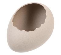 Kichvoe Bol à Dessert Créatif en Céramique Haute Température 1200°c, Grand Modèle de Coquille D'œuf, Multifonction pour Crème Glacée, Fruits et Pot de Fleurs Décoratif