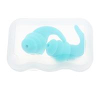 Kichvoe Bouchons D'oreille Réutilisables en Silicone et Plastique, Vert, du Bruit, Petits Bouchons D'oreille, pour Étude et Concerts