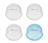 Kichvoe Bouchons Externes de Cage 4 Pièces en Plastique Solide, Résistants aux Impacts, pour Tunnels de Jeu Créatifs, Conçus pour Hamsters Turbulents Couleur Aléatoire