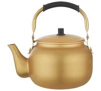 Kichvoe Bouilloire Aluminium 1L Pour Cuisinière À Gaz - Théière Coréenne Pratique Avec Poignée Anti-Brûlure Pot Chauffe-Eau Idéal Pour Thé Tisane Et Boissons Chaudes
