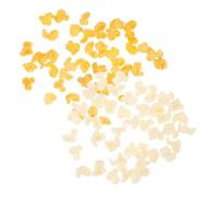 Kichvoe Breloques Miniatures Popcorn Faux 2 Paquet pour Création de Bijoux DIY Colliers Porte-Clés et Accessoires Artisanaux Modèles de Simulation Aléatoires 40G Style Aléatoire