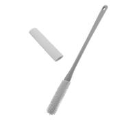 Kichvoe Brosse à Orteils à Long Manche, Épurateur Pieds, Caoutchouc Souple et Pp, Nettoyage des Espaces Entre les Orteils, Exfoliation Douce, Poignée avec Trou Suspendre, et Baignoire