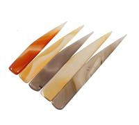 Kichvoe Brunissoirs Outil de Polissage Ensemble de 5 en Agate pour Polissage Sûr de Bijoux en Or et Argenté pour Fabrication et Atelier de Bijoux