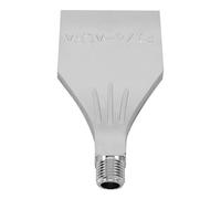 Kichvoe Buse de Compresseur D'air en Alliage D'aluminium, Buse de Soufflage Plate F-type 1/4 pour Refroidissement par Air Pulsé, Extrémité en Éventail, Adaptée aux Applications