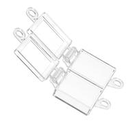 Kichvoe Caches de Protection Transparente pour Interrupteur à Bascule Kcd4 Lot de 2 Couvercle Anti-Poussière et Protection Activation Accidentelle pour Usage Électrique Extérieur